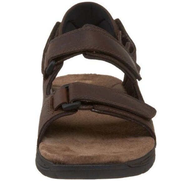Dunham St. Johnsbury Men's Sandals Brown Leather Size 14 NEW - Picture 6 of 9
